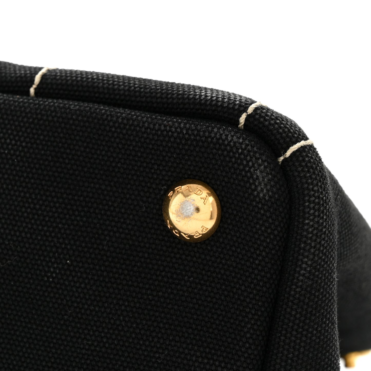 Canapa Small Logo Tote Black Talco