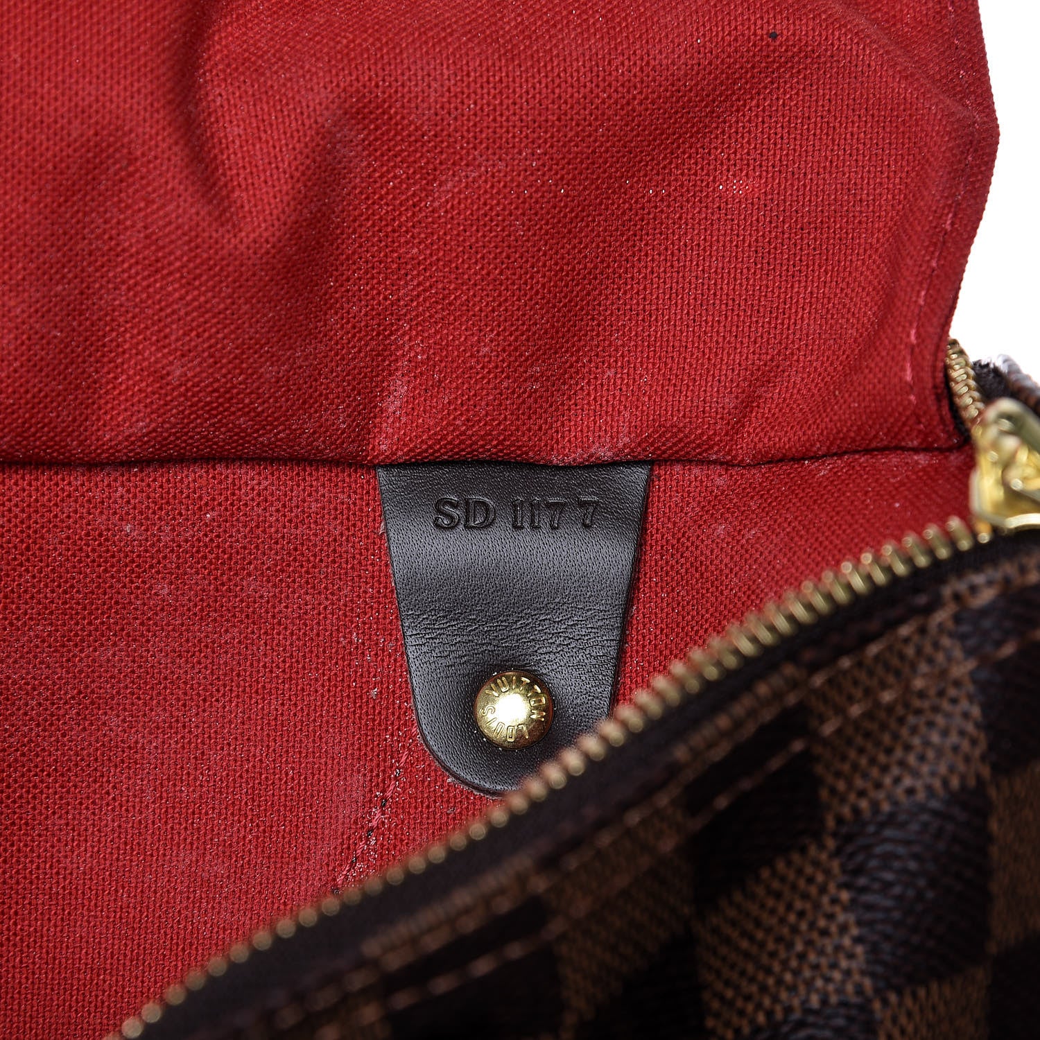 Louis Vuitton Damier Ebene Speedy Bandouliere 30 6 of 12