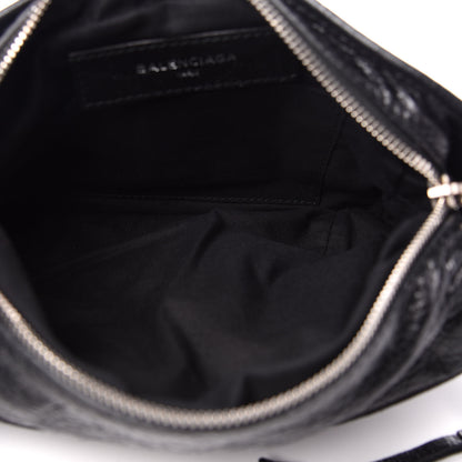 Balenciaga Lambskin Classic Hardware Neo Lift Hip Bag Black 5 of 10