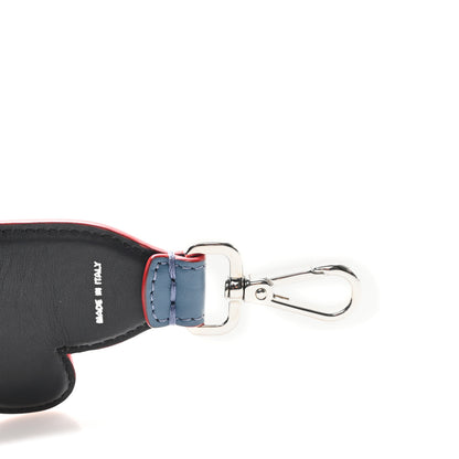 Fendi Vitello Century Elaphe Open Your Heart Bi-Color Strap You Balena Black 4 of 4