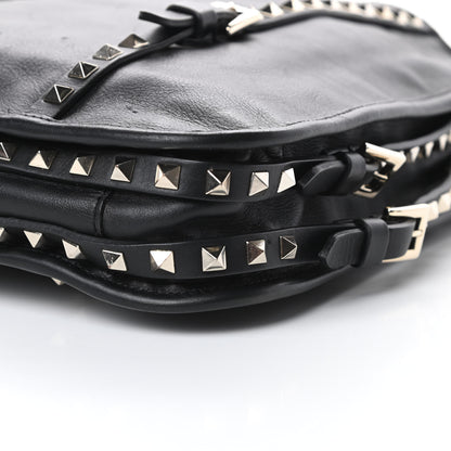 Valentino Garavani Vitello Rockstud Shopper Tote Black 10 of 15