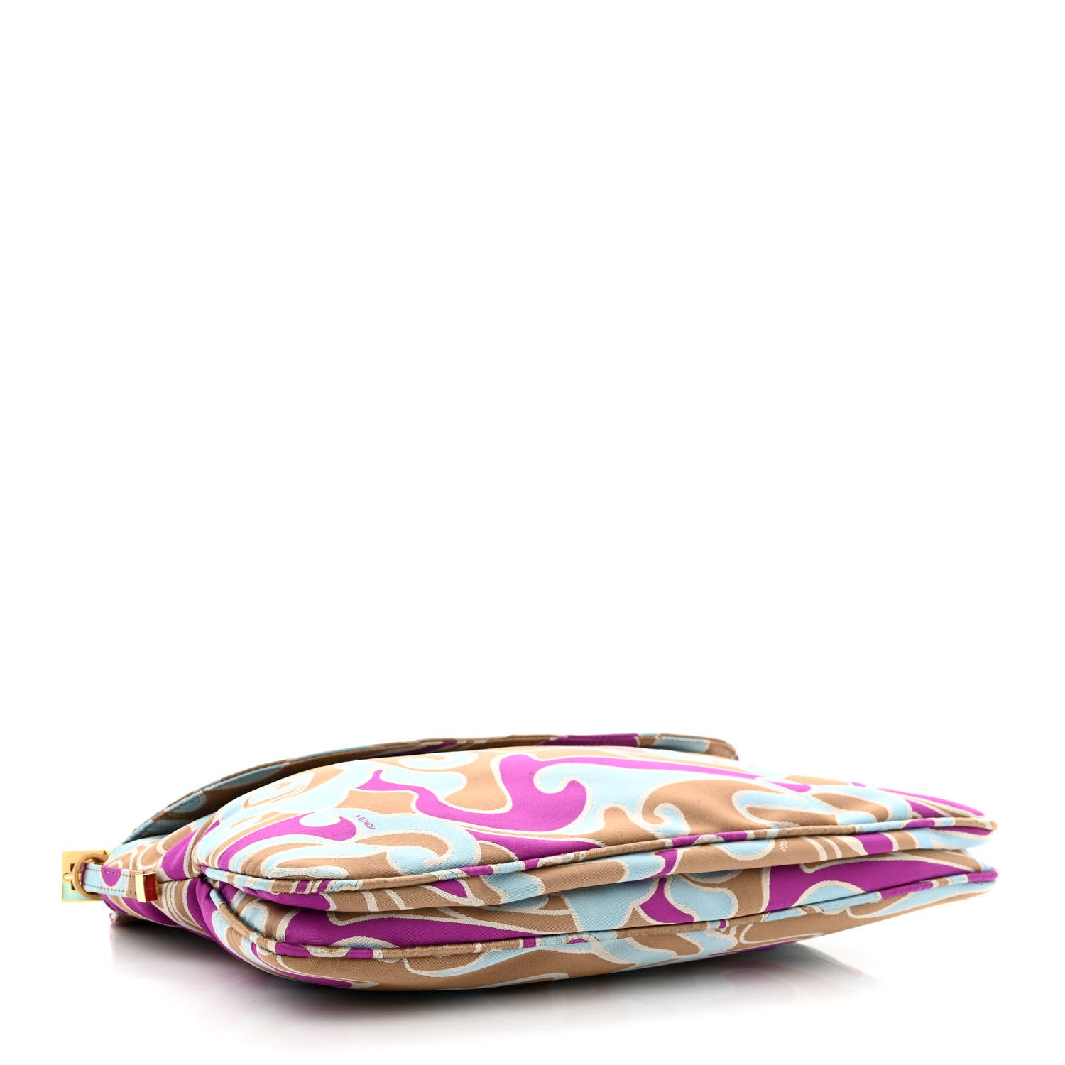 Fendi Satin Printed Baguette Multicolor 4 of 10