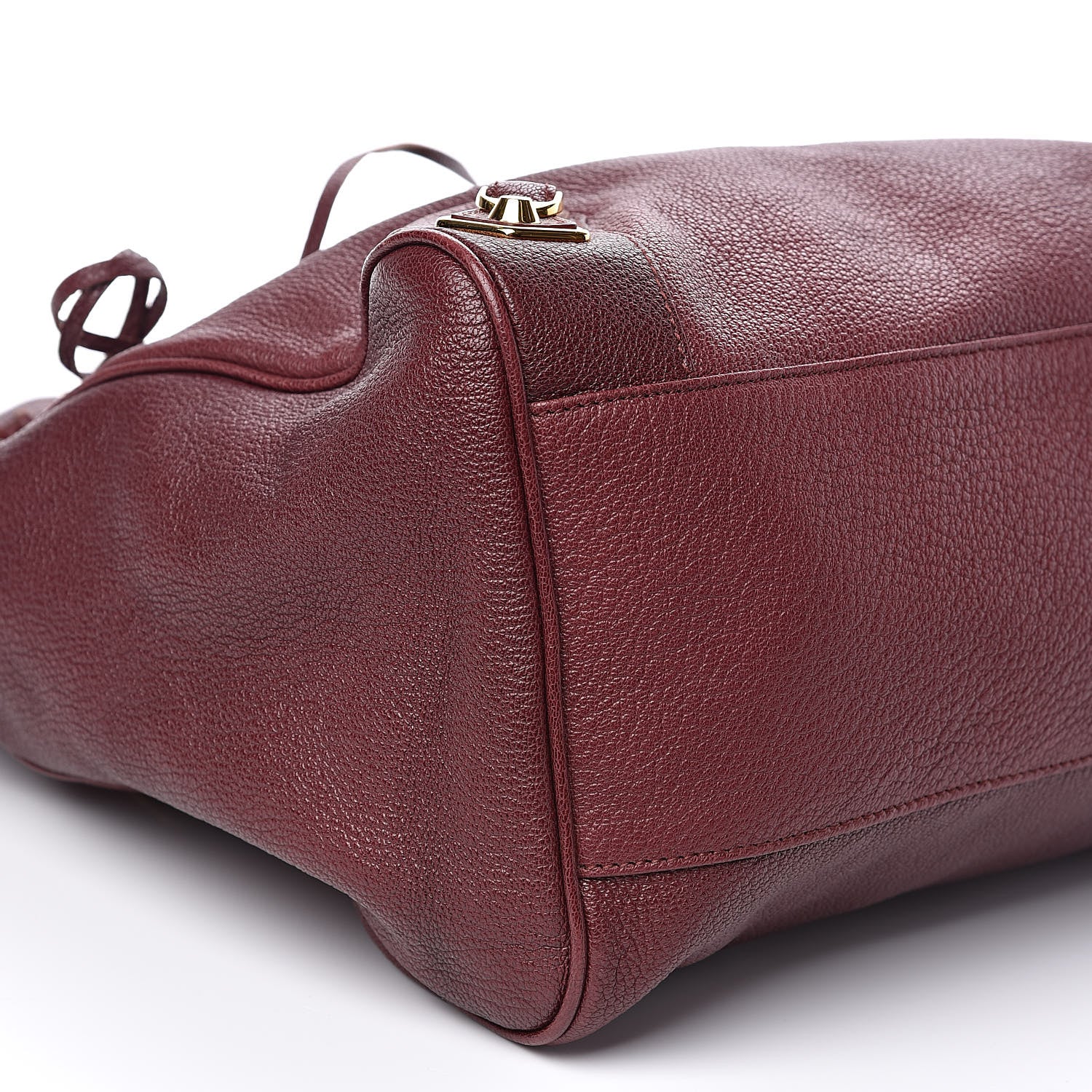 Balenciaga Chevre Gold Metallic Edge Hardware Velo Bordeaux 8 of 11