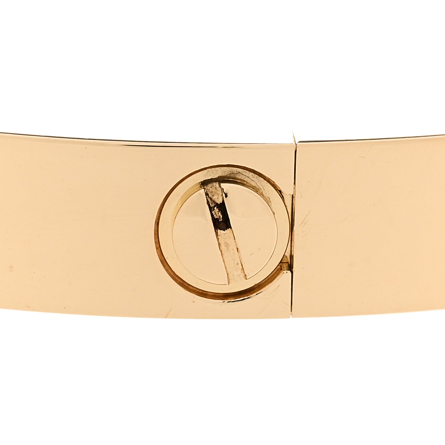 Cartier 18K Yellow Gold 10 Diamond LOVE Bracelet 17 4 of 8