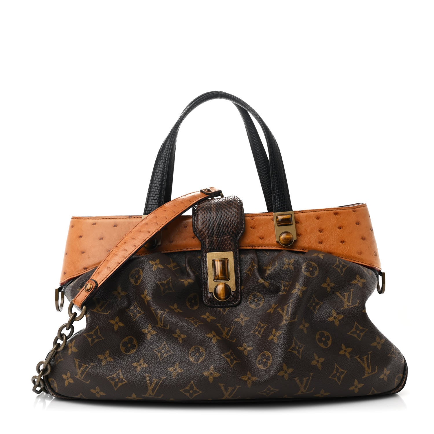 Louis Vuitton Monogram Ostrich Oskar Waltz 1 of 9
