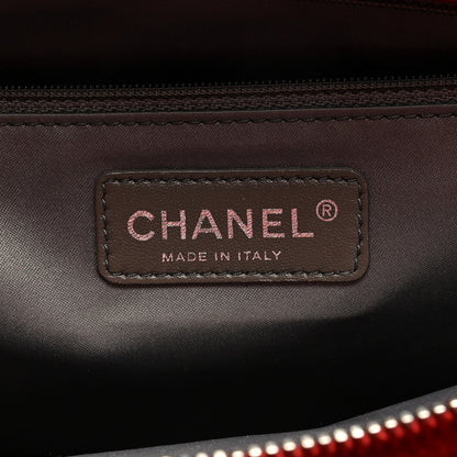 Chanel Caviar Quilted Grand Shopping Tote GST Red 7 of 11