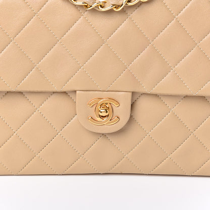 Chanel Lambskin Quilted Mini Square Flap Beige 11 of 12