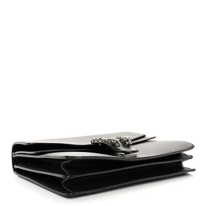 Gucci Dollar Calfskin Crystal Medium Dionysus Shoulder Bag Black Black Diamond Black 4 of 13