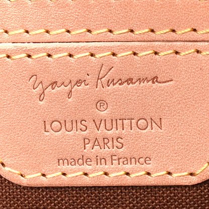 Louis Vuitton Monogram Kusama Pumpkin Dots Keepall Bandouliere 55 Green 5 of 13