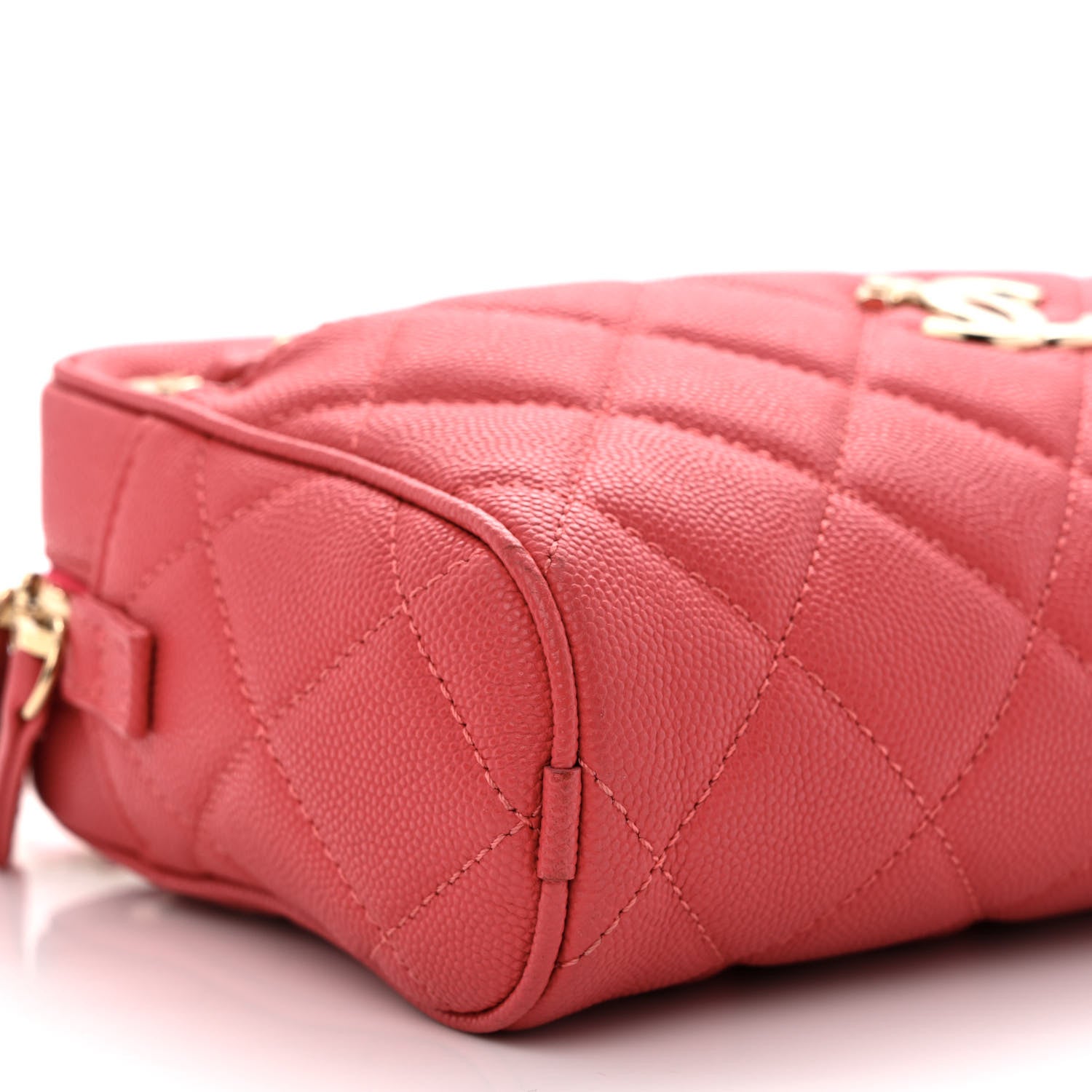 Chanel Caviar Quilted Small In & Out Camera Case Pink 10 of 11