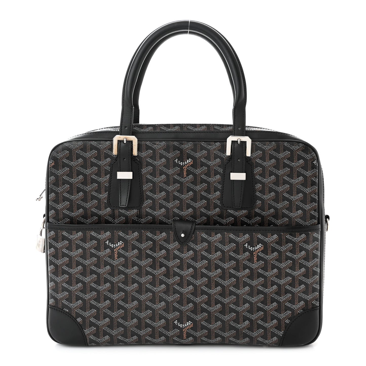 Goyardine Ambassade PM Briefcase Black