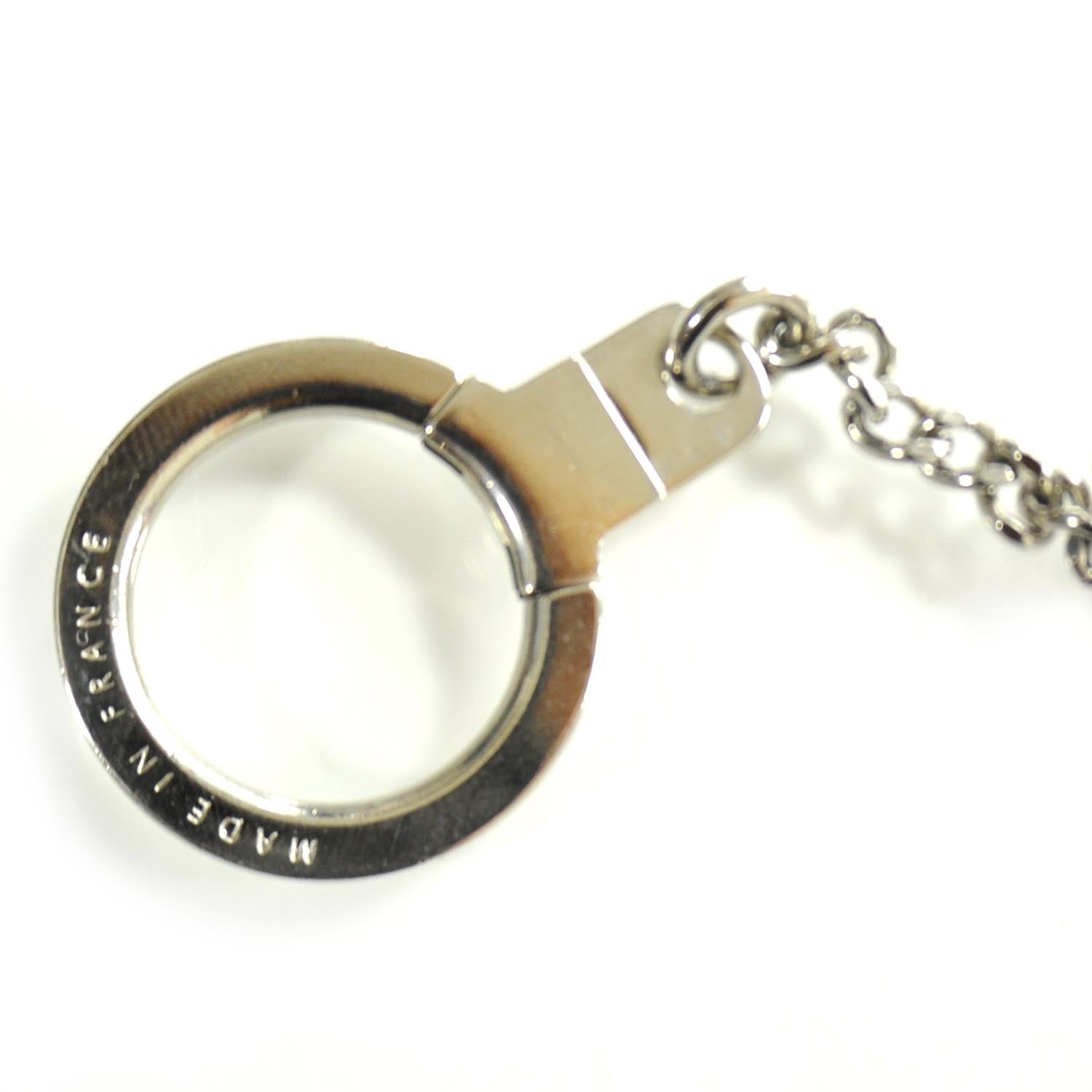 Louis Vuitton Pochette Extender Key Ring Chain Silver 4 of 5