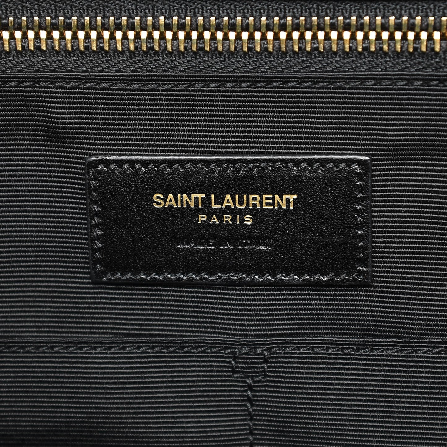 Toile Classic Monogram Flat Briefcase Black