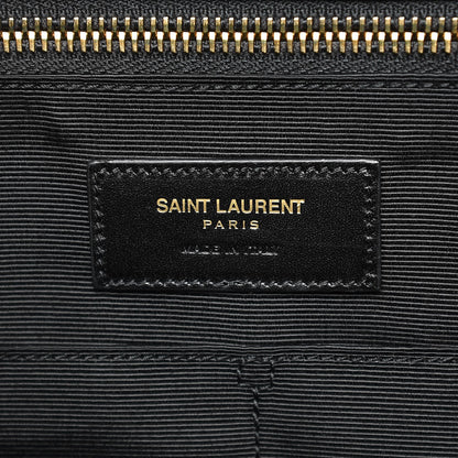 Saint Laurent Toile Classic Monogram Flat Briefcase Black 7 of 8