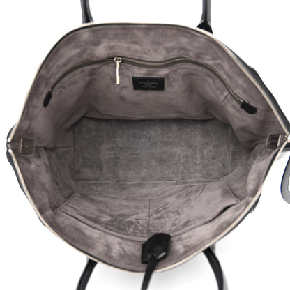 Louis Vuitton Veau Cachemire Soft Lockit PM Black 5 of 11