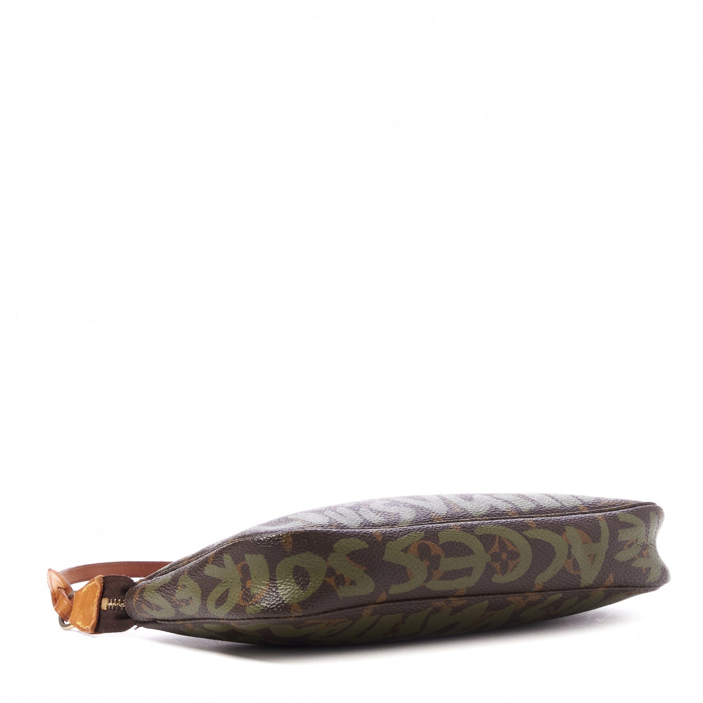 Monogram Graffiti Pochette Accessories Kaki
