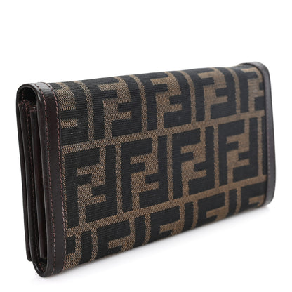 Fendi Zucca Continental Wallet Tobacco 3 of 6