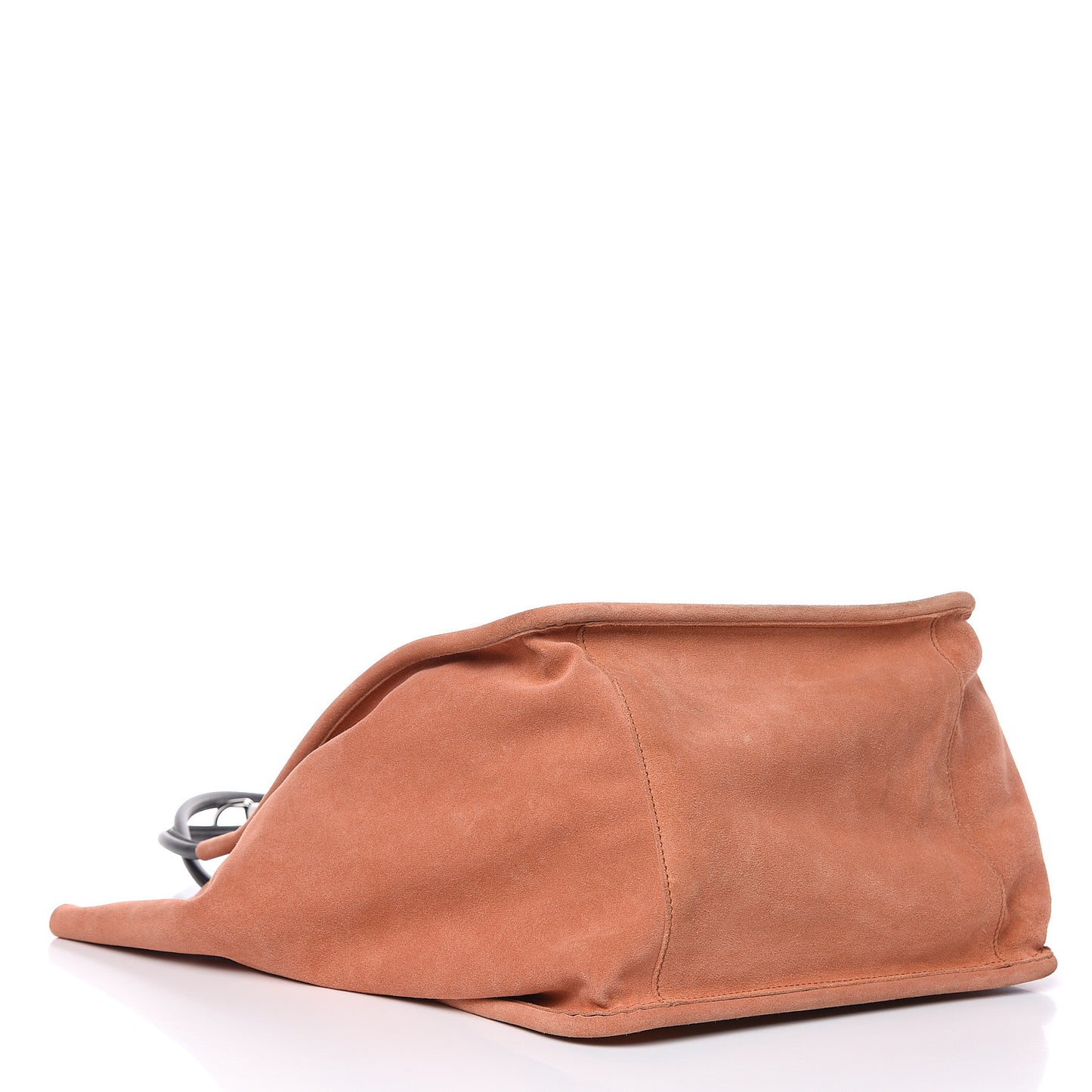 Suede L Tote Fawn