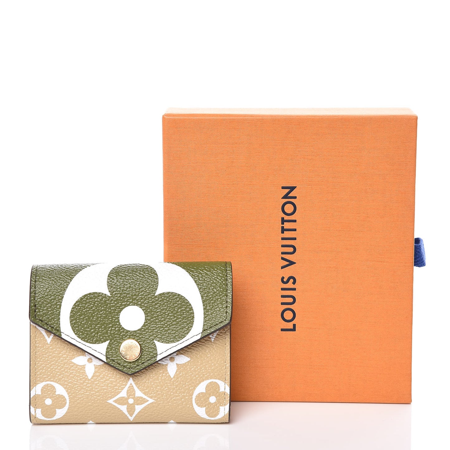 Monogram Giant Zoe Wallet Kaki