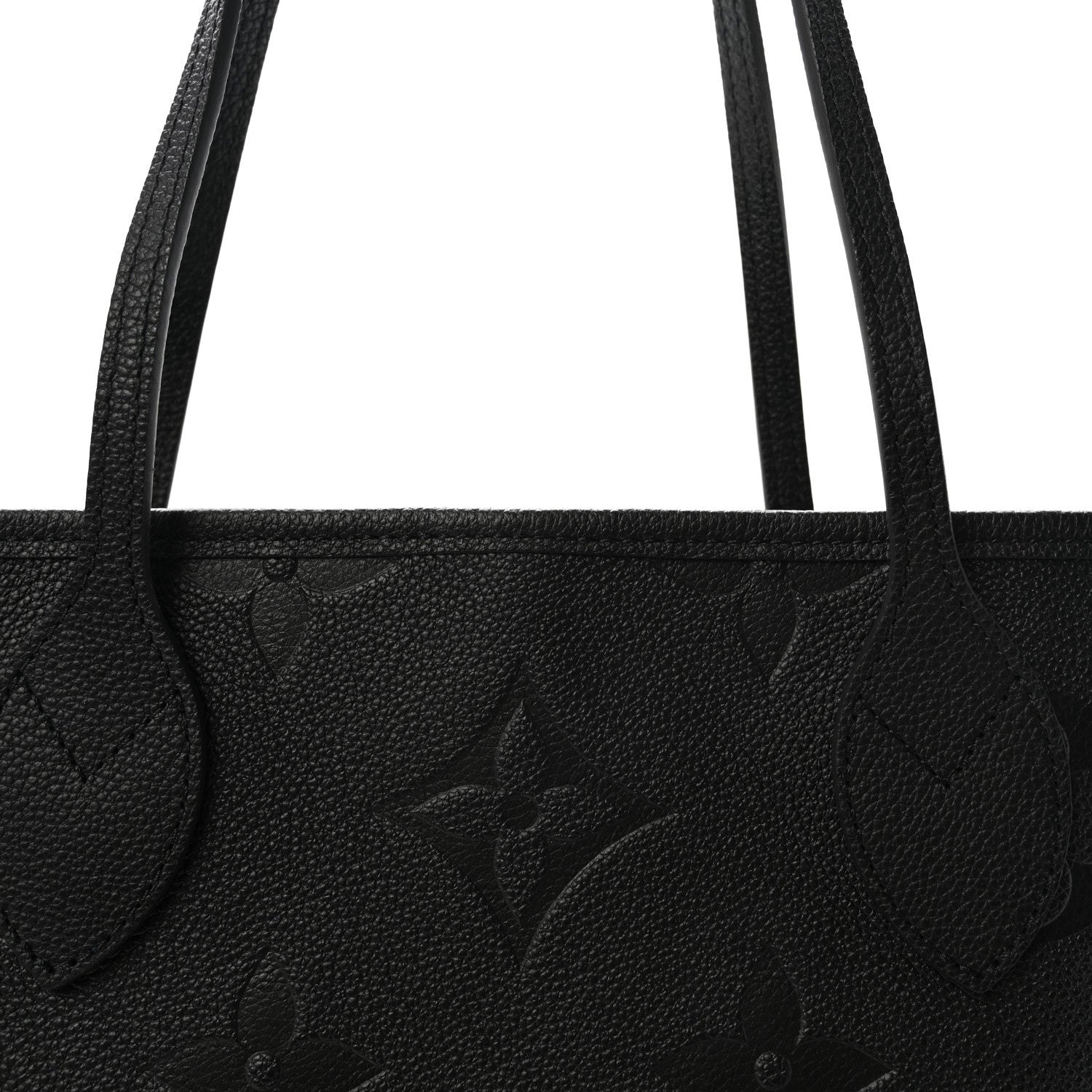 Louis Vuitton Empreinte Monogram Giant Neverfull MM Black 8 of 10