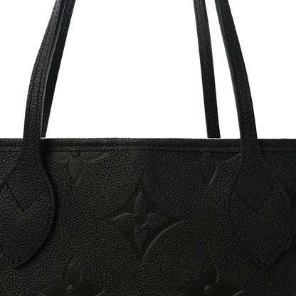 Louis Vuitton Empreinte Monogram Giant Neverfull MM Black 8 of 10
