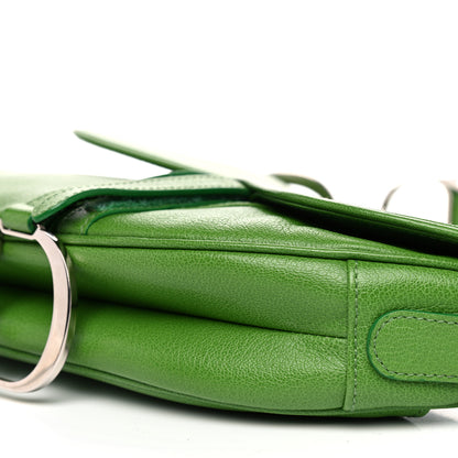 Christian Dior Calfskin Saddle Bag Green 8 of 15