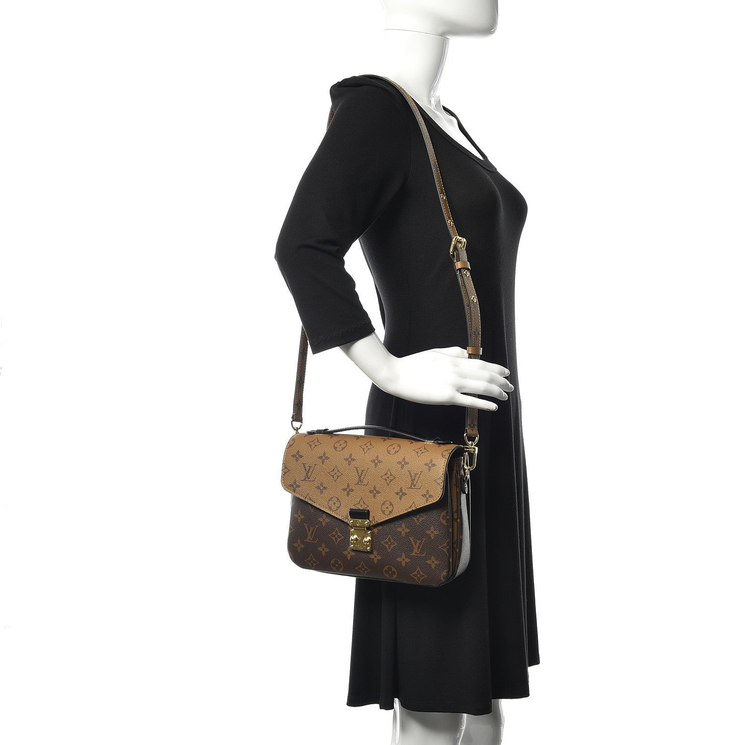 Louis Vuitton Reverse Monogram Pochette Metis 2 of 8