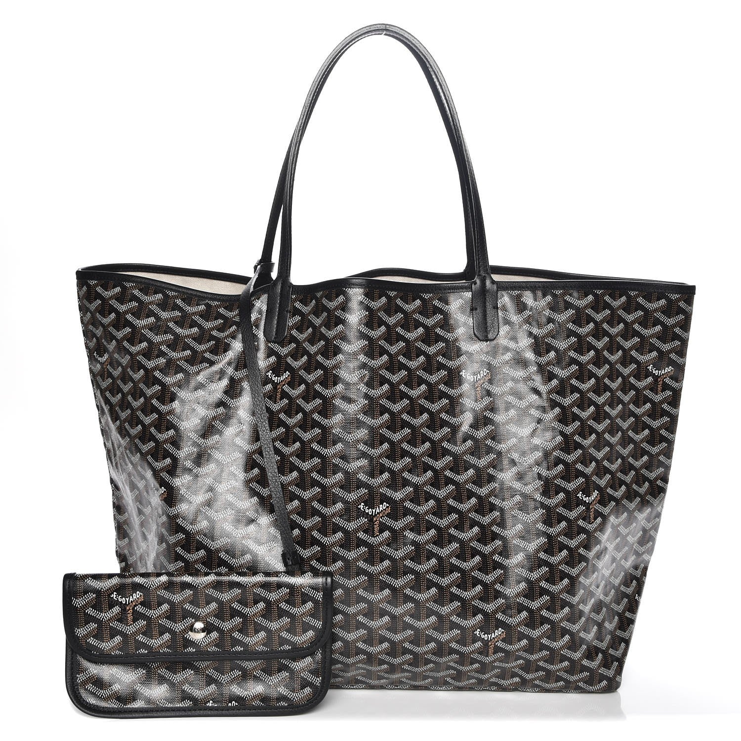 Goyard Goyardine Saint Louis GM Black 1 of 7