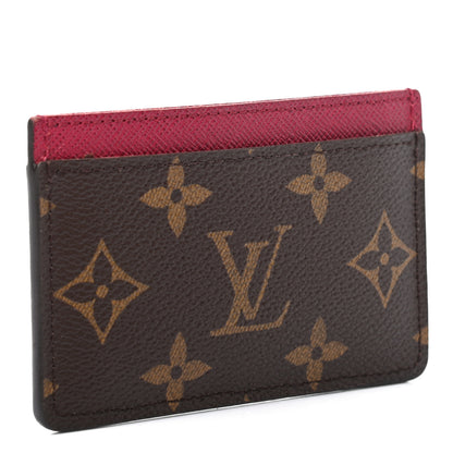 Louis Vuitton Monogram Card Holder Fuchsia 3 of 7