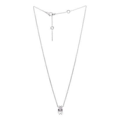 Bulgari 18K White Gold Parentesi Pendant Necklace 3 of 7