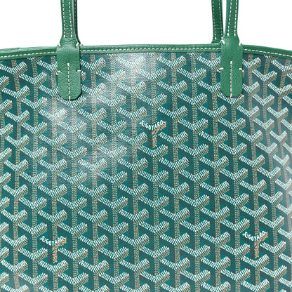Goyard Goyardine Artois PM Green 8 of 10