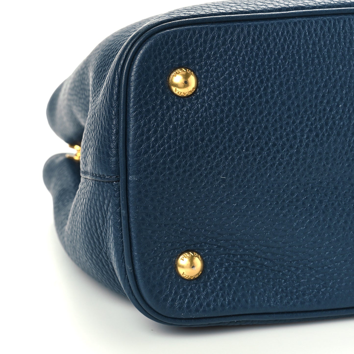Vitello Daino Top Handle Bag Baltico