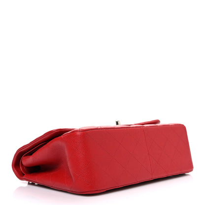 Chanel Caviar Quilted Jumbo Double Flap Red 4 of 12