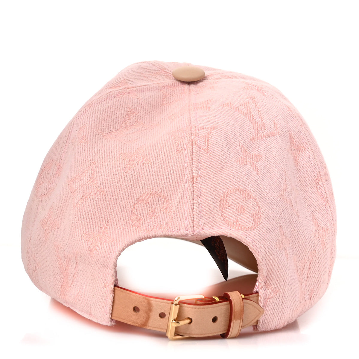 Cotton Monogram Jacquard Be My Cap L Rose