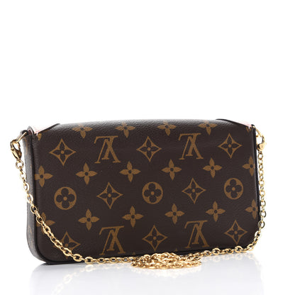 Louis Vuitton Monogram Valentine Dog Pochette Felicie Chain Wallet 4 of 11
