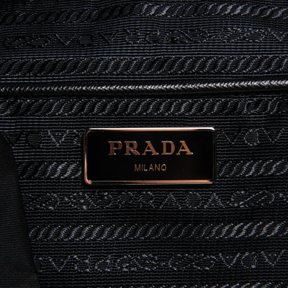 Prada Nylon Vela Medium Backpack Black 6 of 10