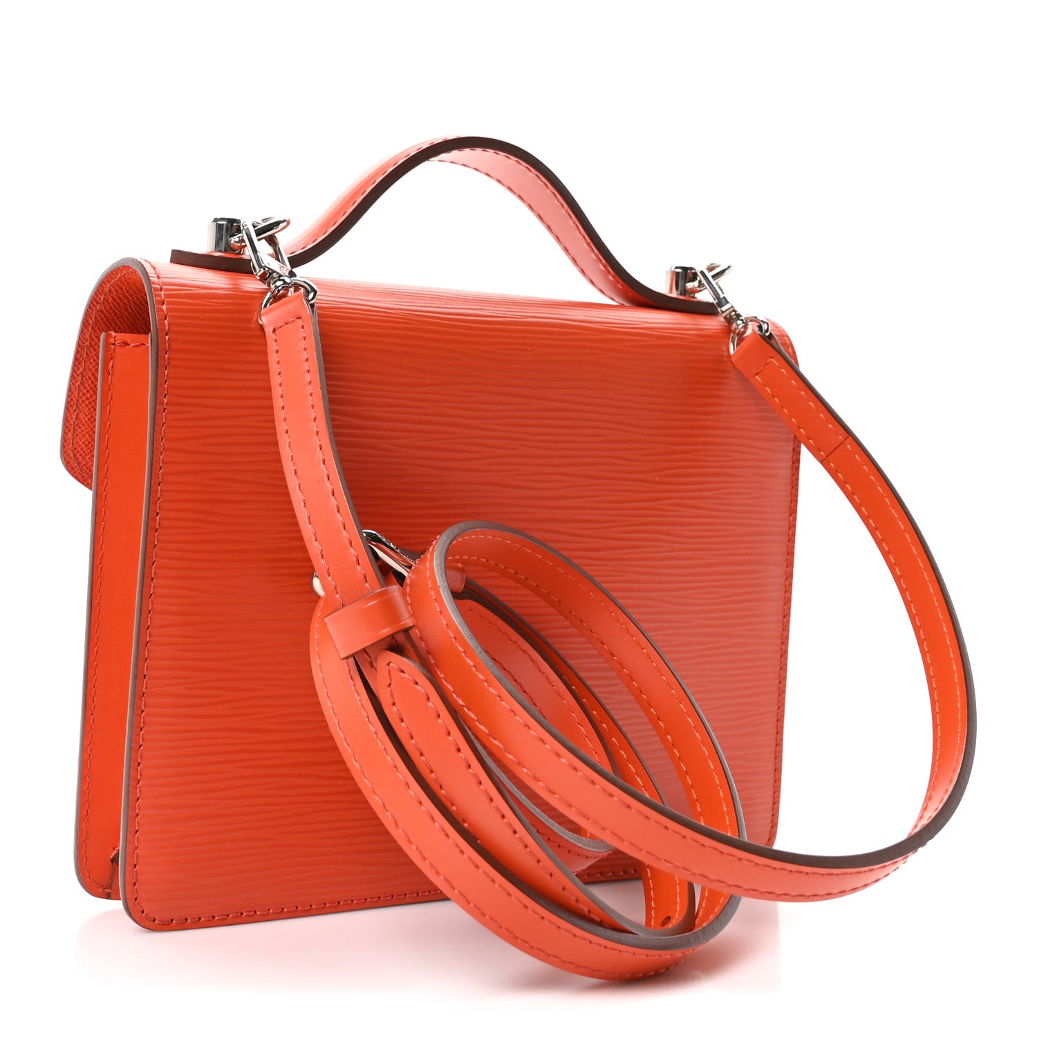 Louis Vuitton Epi Monceau BB Piment 3 of 9