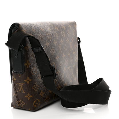Louis Vuitton Monogram Macassar Magnetic Messenger 3 of 12