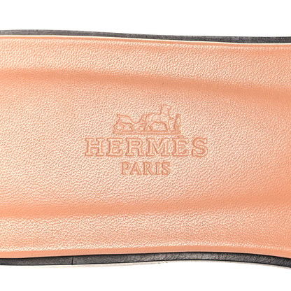 Hermes Box Oran Sandals 36.5 Granit Rose 8 of 9