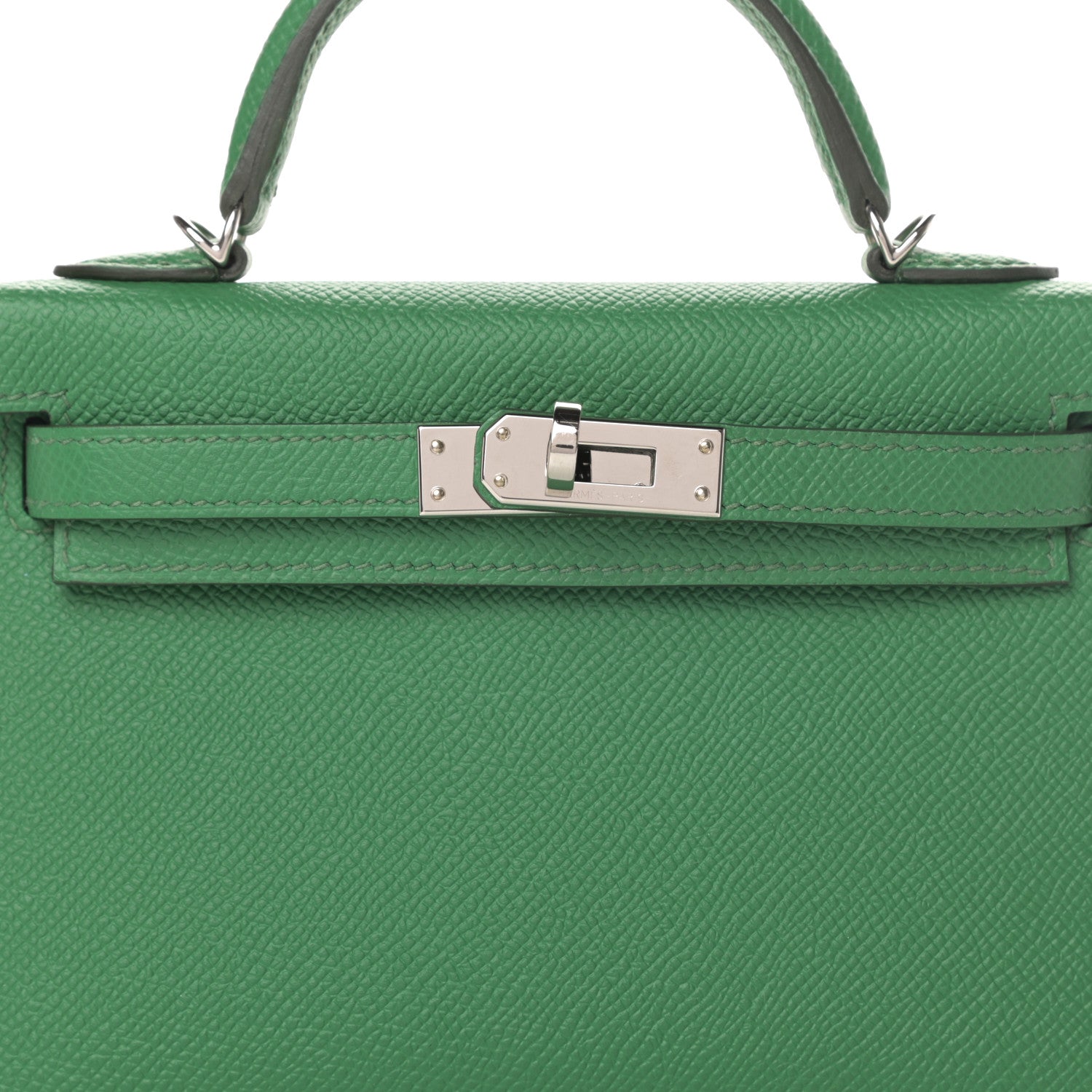 Hermes Epsom Verso Mini Kelly Sellier 20 Cactus Bleu Atoll 8 of 11