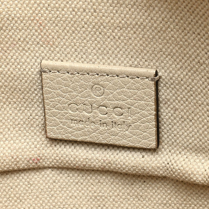 Gucci Grained Calfskin Small Logo Belt Bag White 6 of 13