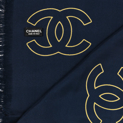 Chanel Silk Egyptian CC Stole 3 of 3