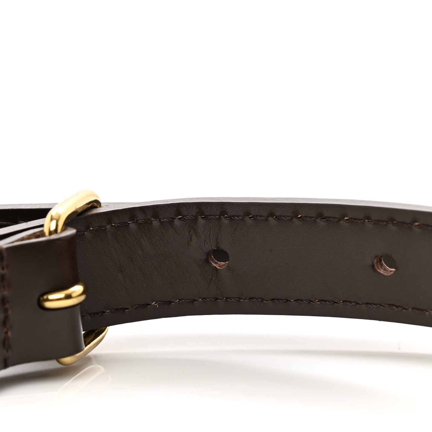 Calfskin 16mm Adjustable Shoulder Strap Brown