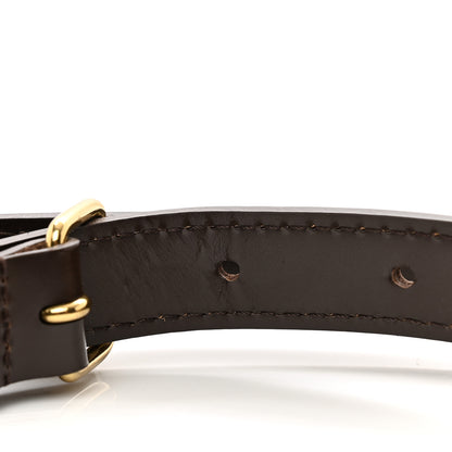 Louis Vuitton Calfskin 16mm Adjustable Shoulder Strap Brown 4 of 4