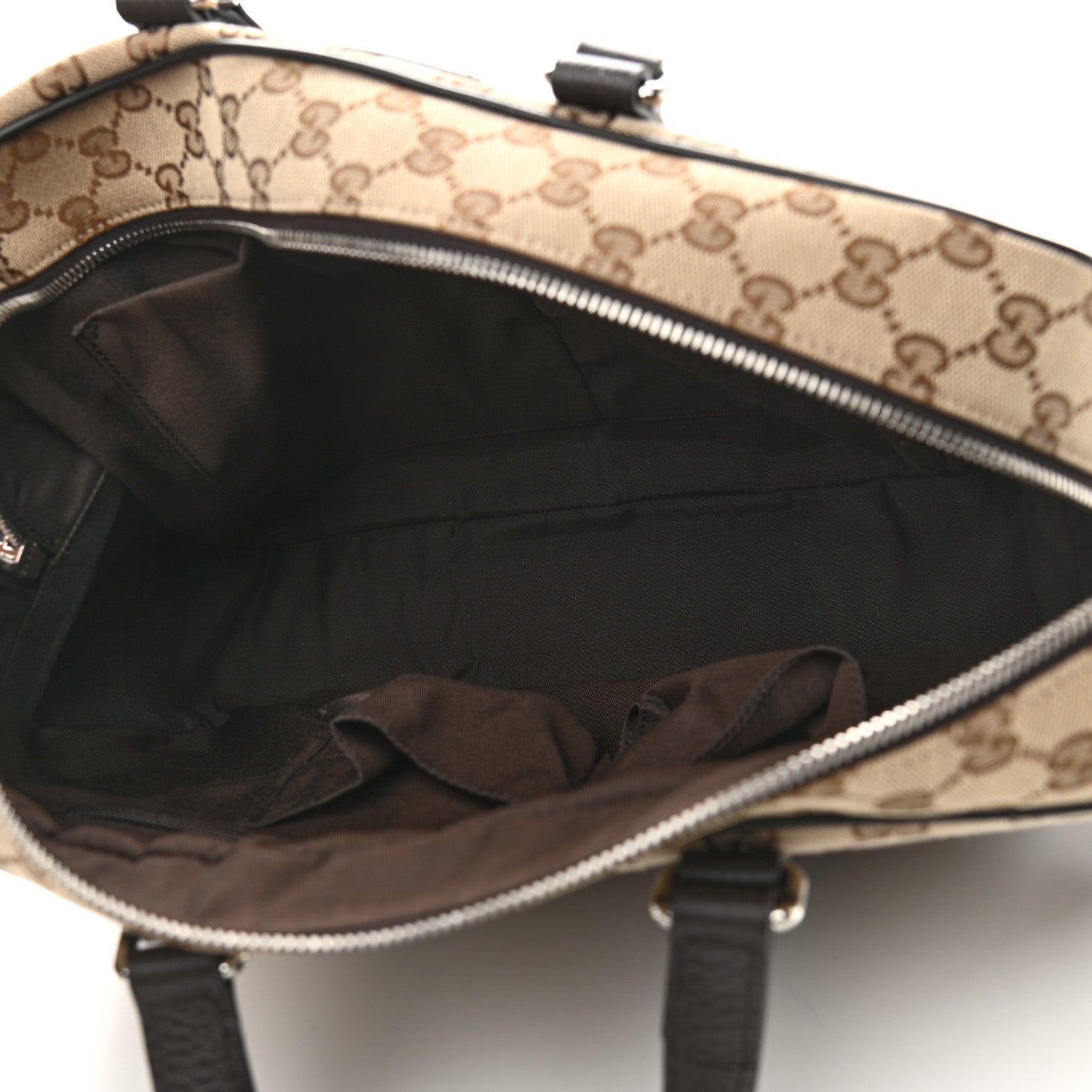 Gucci Monogram Briefcase Dark Brown 5 of 9