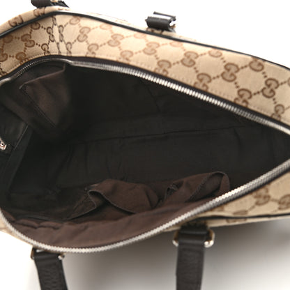 Gucci Monogram Briefcase Dark Brown 5 of 9