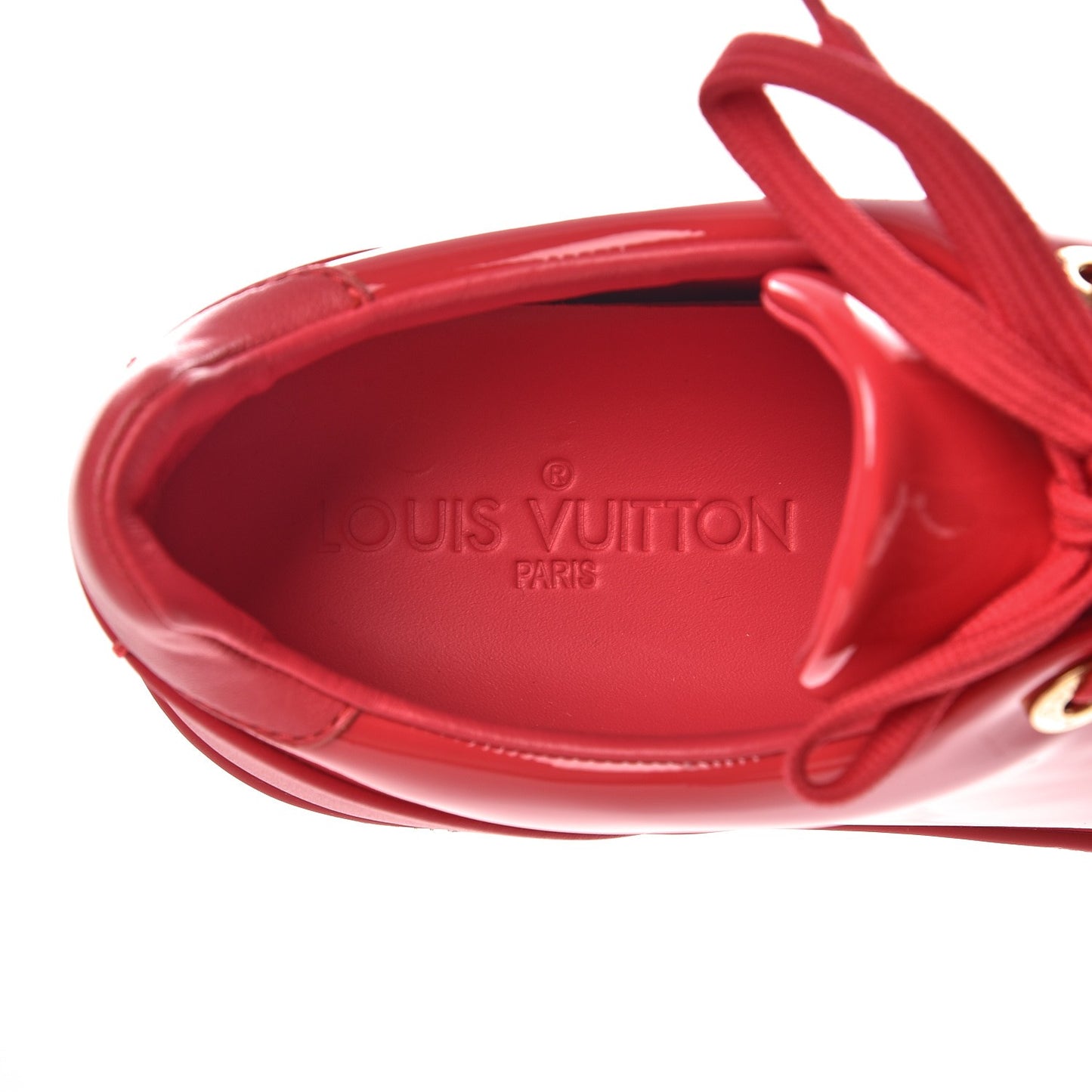 Patent Calfskin Frontrow Sneakers 37 Framboise