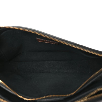 Louis Vuitton Empreinte Monogram Giant Wild At Heart Multi Pochette Accessories Black 5 of 10