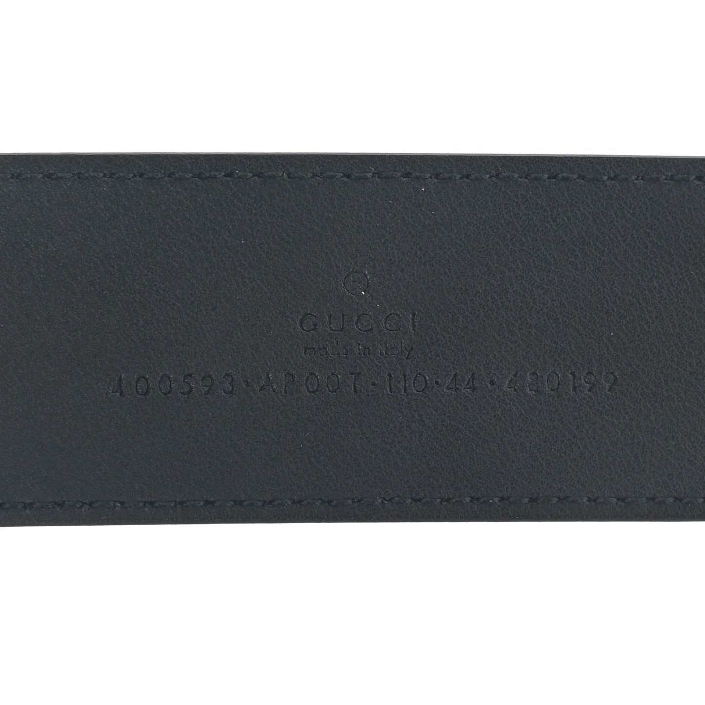 Calfskin Double G 40mm Belt 110 44 Black