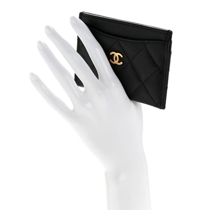 Chanel Caviar Quilted Card Holder Black 2 of 11